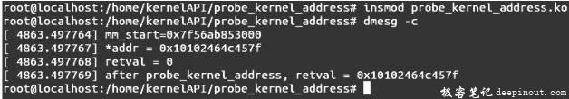 Linux内核API probe_kernel_address